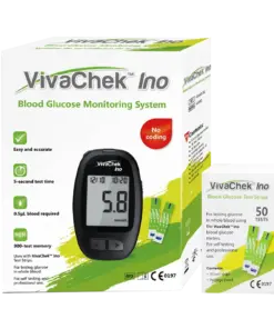 Vivachek Glucose Meter + Strips