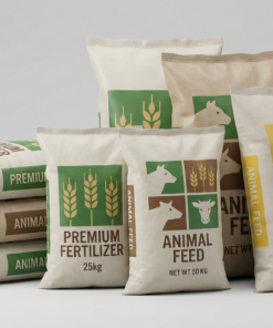 Feed bags. 25kg to 50kg.