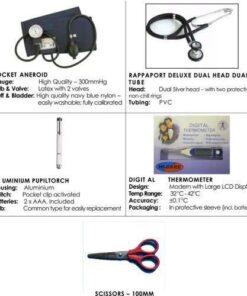Alternative view of First Aid Kit Nurses with Stethoscope Rappaport De Luxe
