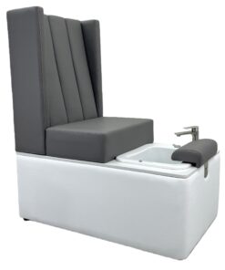 Duchess Pedi Station | Grey & White