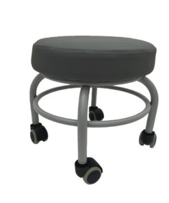 Alternative view of Mini therapist pedi stool | Grey
