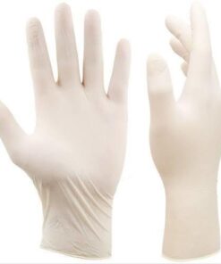 Latex Examination Gloves – Powder-Free, 5.8g Weight (Minimum qty sold 10 boxes)