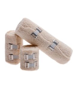 Crepe Bandage 50mm x 4.5m with 2 Clips (Pack of 10���s)