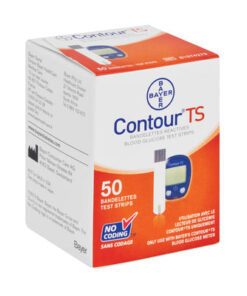 Bayer Contour Ts Glucose Test Strips (50/Vial)