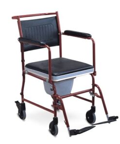 FS-691 Commode Chair with Wheels