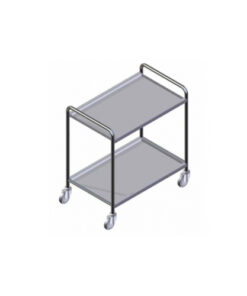 2 tier tea food trolley TR612