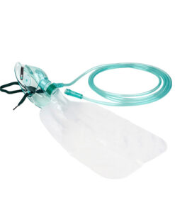 Sterile Non-Rebreather Oxygen Mask – Adult with 2M Tubing & Bag