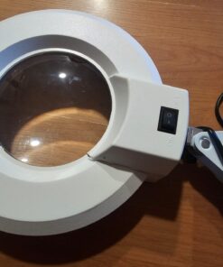 Alternative view of Mag lamp with clamp DEMO (cracked)