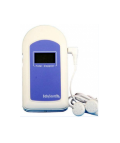 Baby Sound Fetal Doppler – Audio with Display (Blue, Pink, Green)