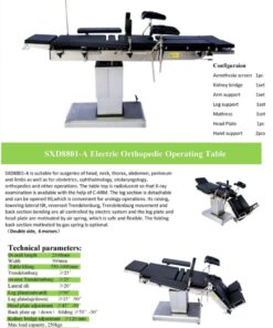 Alternative view of Electric operating table