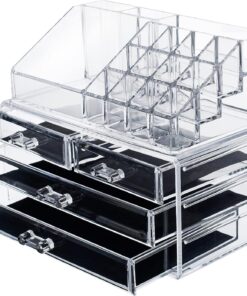 i-Spa Glam Multi Storage Display - CLEAR