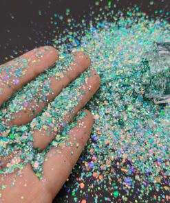 Glitter jar | Pistachio