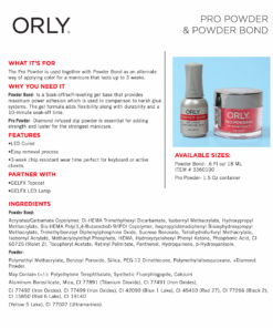 Alternative view of ORLY Pro Powders - Stiletto on The Run