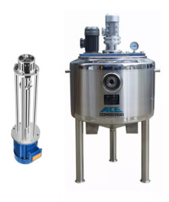 Alternative view of Homogeniser Mixer Emulsifier 500L
