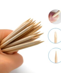 Alternative view of Orange wooden sticks 50's