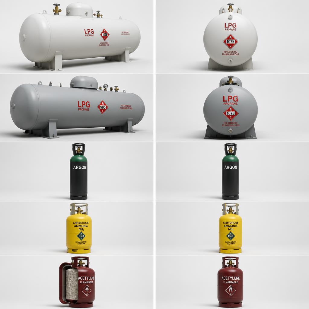 3kg gas bottle